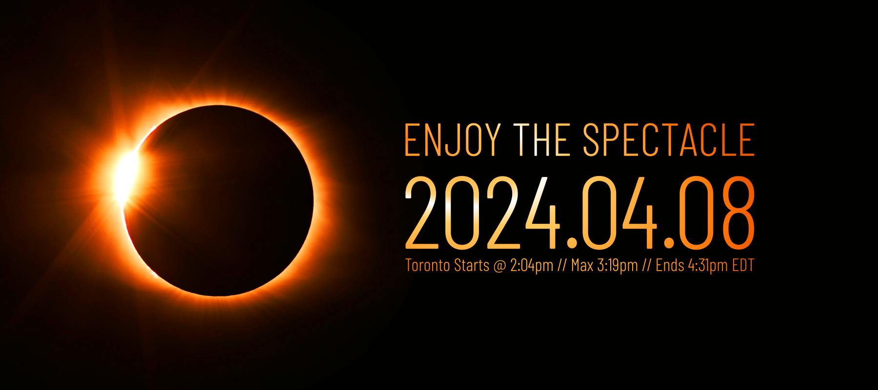 2024 Solar Eclipse in Toronto