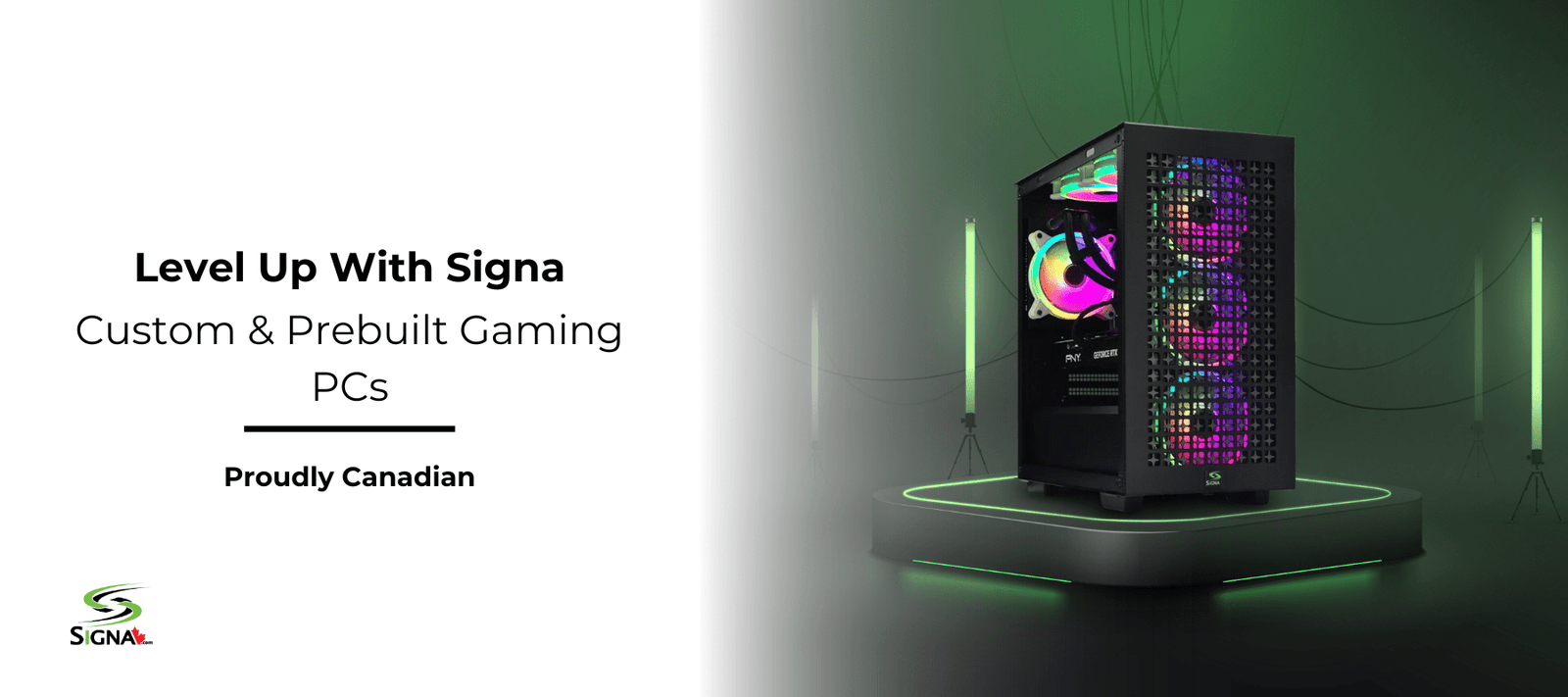 Level Up in Toronto with Signa’s Custom & Prebuilt Gaming PCs