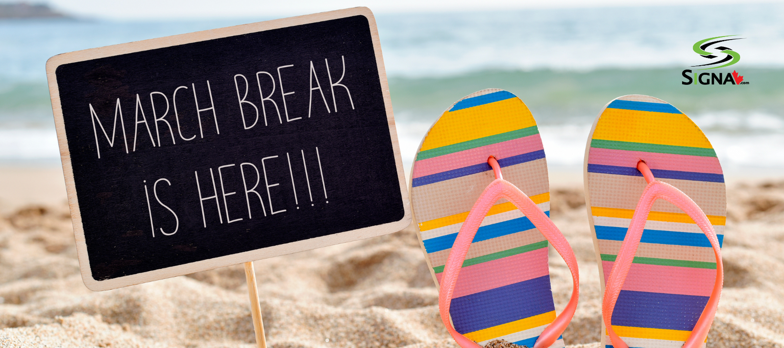 March Break Banner