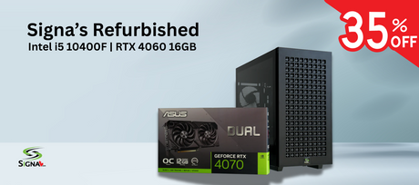 Get 35% Off This Signa Demo Gaming PC