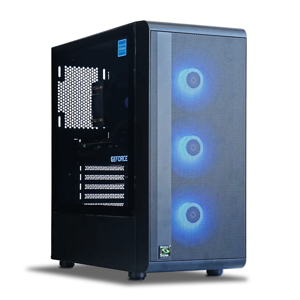 New - Signa Custom Built Gaming PC with 120mm AIO Liquid Cooling & 4060 GPU