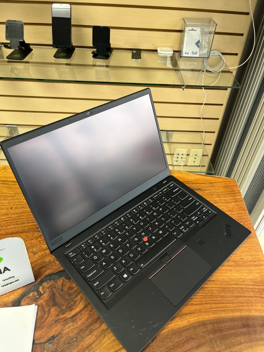 Refurbished Lenovo X1 Carbon 14" Intel 8th gen i5, 8GB DDR4, 512GB SSD - Signa