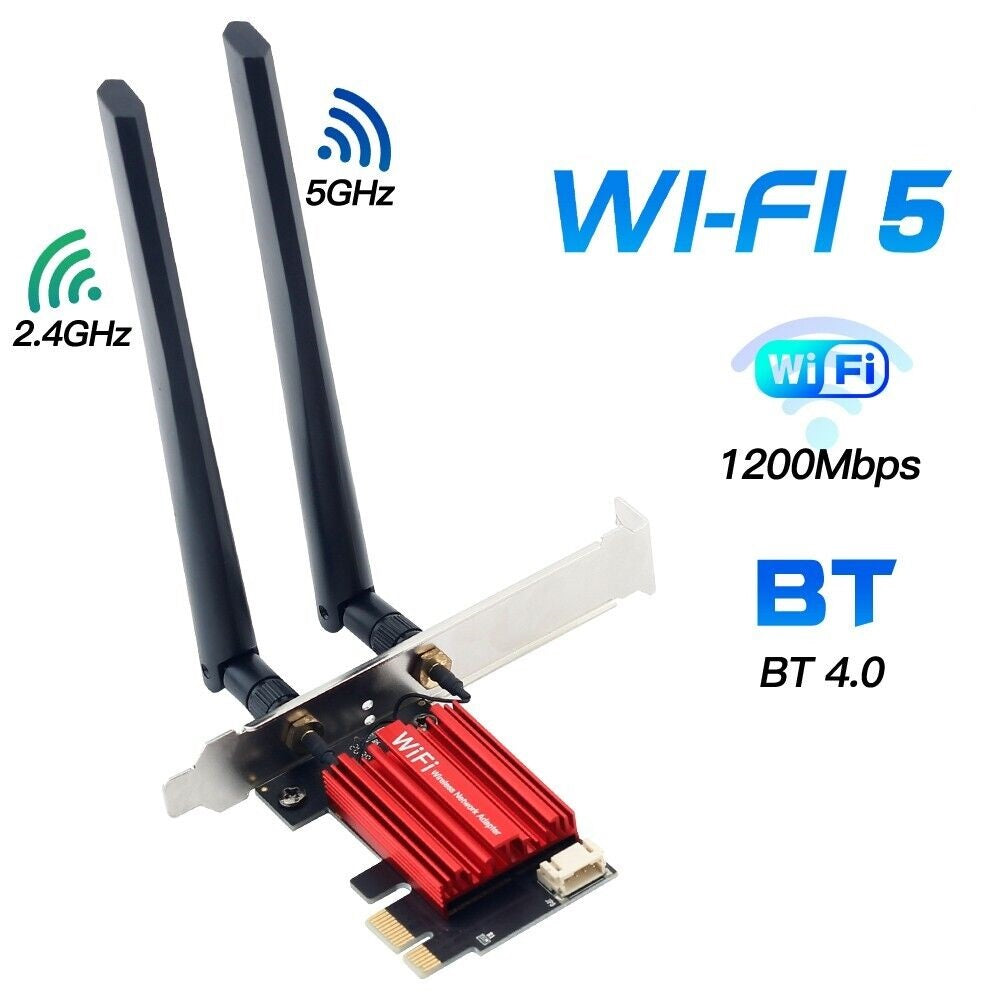 Free Wifi 5 &amp; Bluetooth 4.0 Included