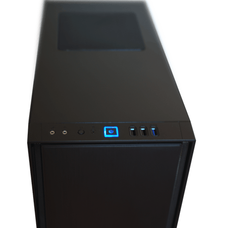 Clean Black Computer
