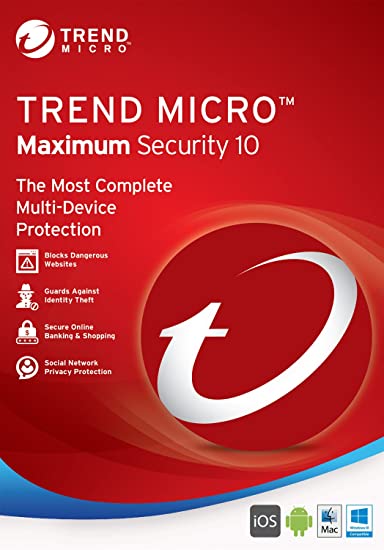 Trend Micro Maximum Security 10