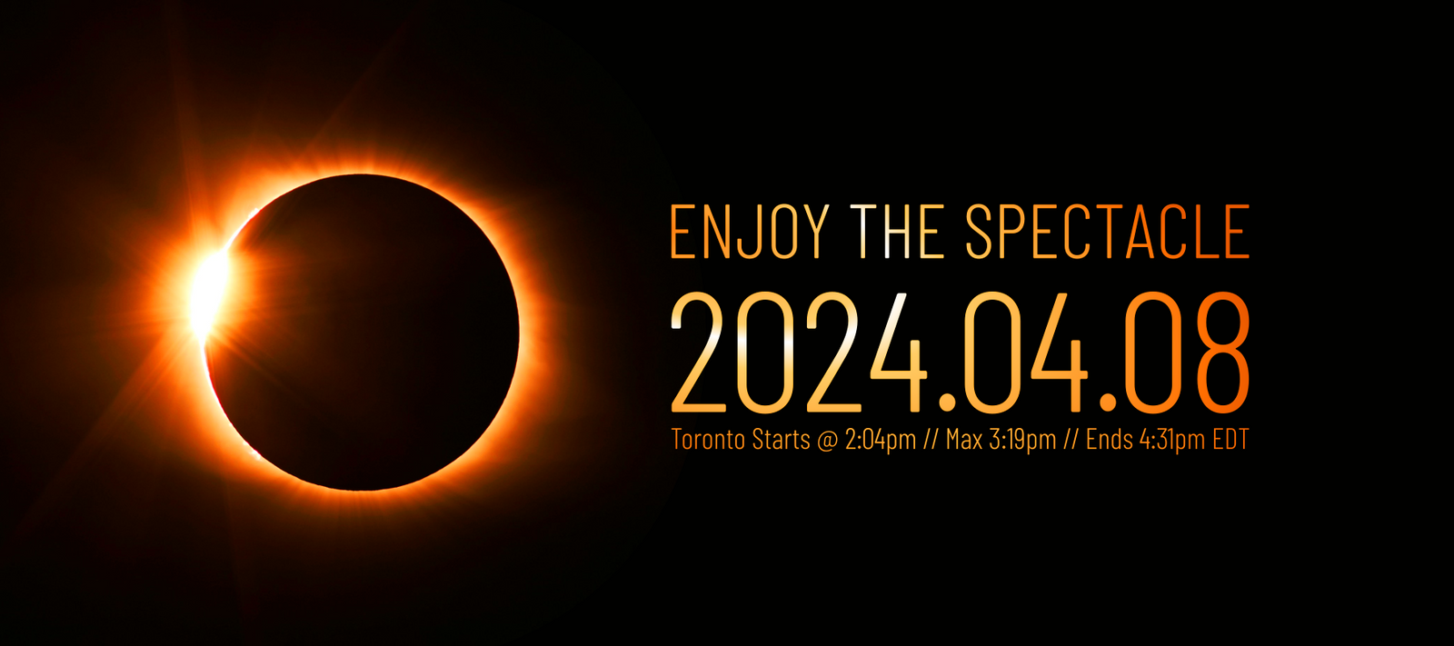 2024 Solar Eclipse in Toronto