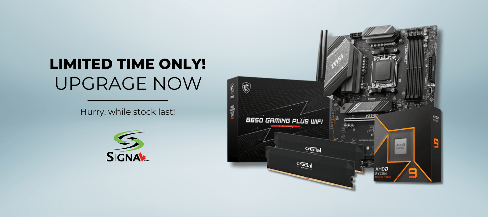 AMD Ryzen 9 9900X & 32GB Memory Combo | Signa's Promo