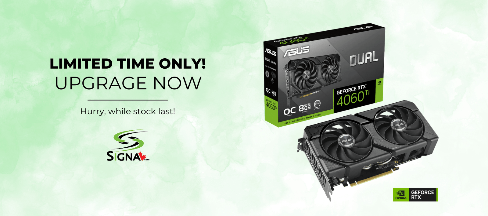 It's not too late! ASUS Dual GeForce RTX 4060 is still on promo!