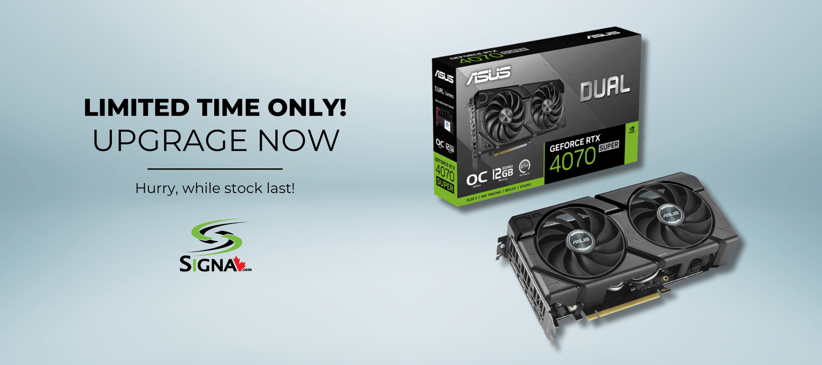 Asus Dual GeForce RTX 4070 Super OC Edition - Signa's Promo!