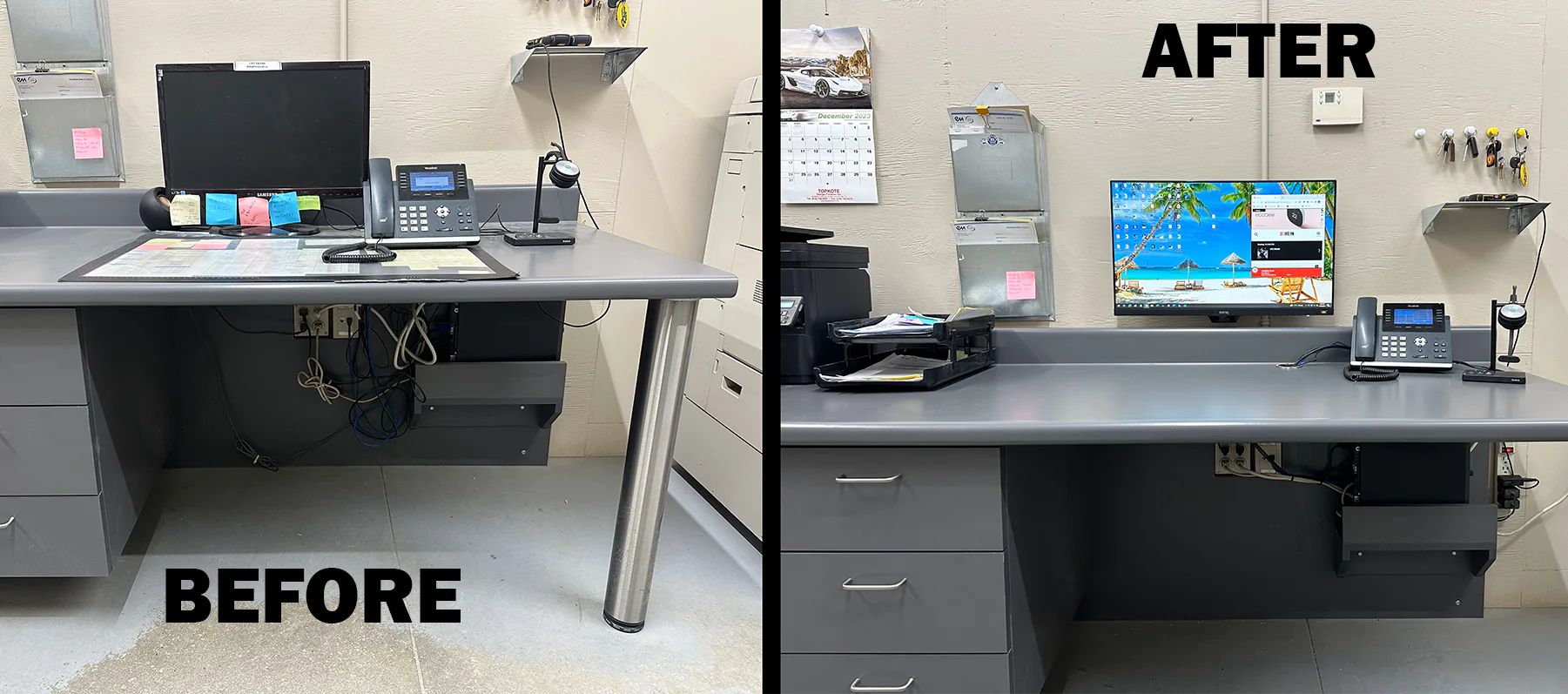 Cable Management, Organization, and Concealment services in Toronto GTA