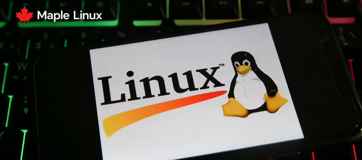The newest and Canadian-made Linux distro, Maple Linux is available at Signa!