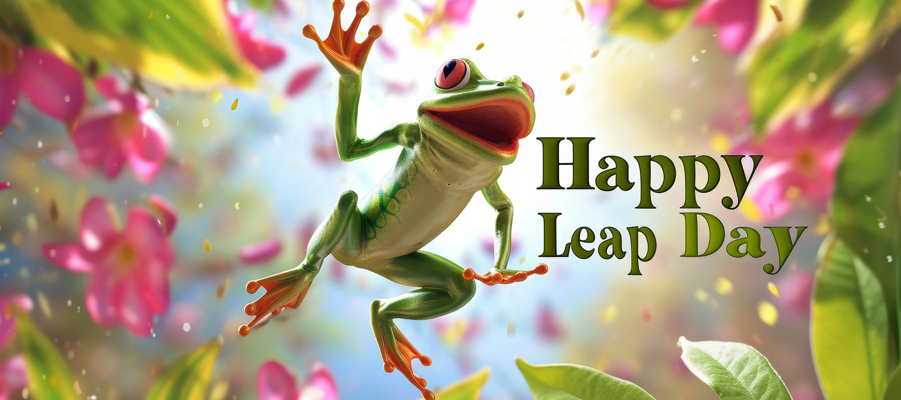 It's a leap day today!