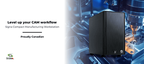 Signa’s Compact CAM Workstation — Engineered for Precision Manufacturing