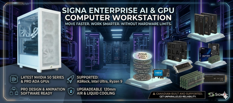 Signa Enterprise AI & Computer Workstation_Banner