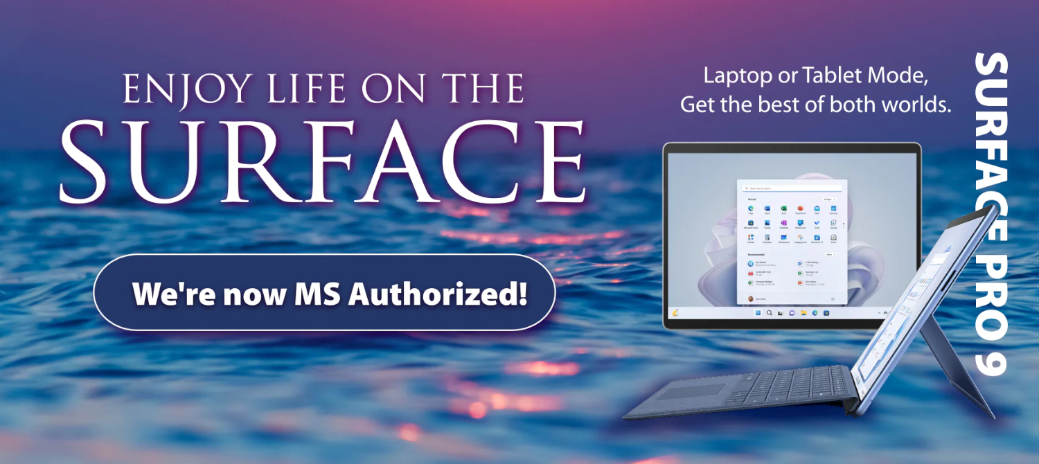 Signa is a Microsoft Surface Partner!