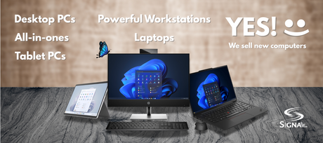 Explore New Computers at Signa: From Desktops to Powerful Workstations