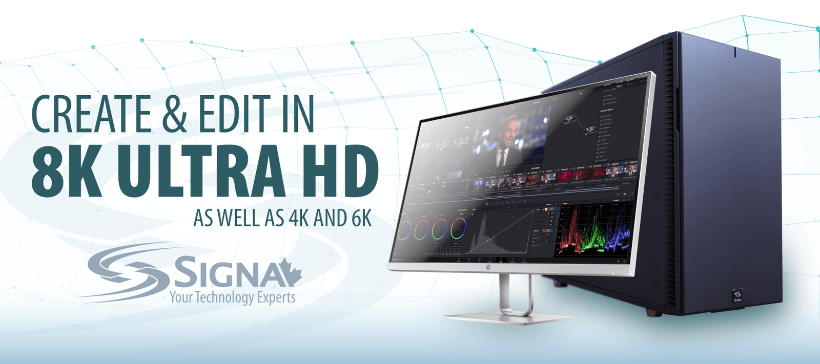 Best Video Editing PCs, Video Editing Computers & Workstations for 2020 - Toronto, Ontario Canada - Signa