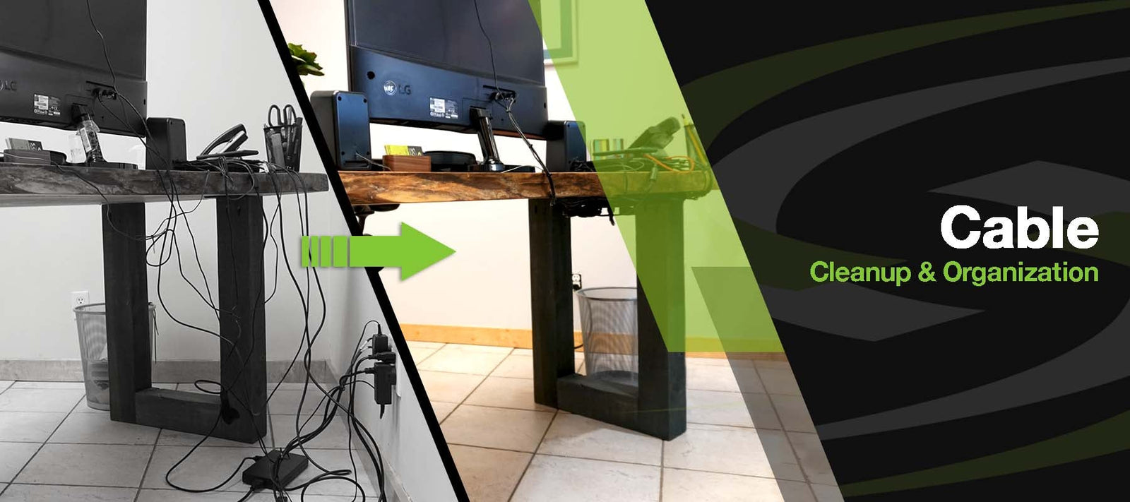 Cable Cleanup & Wire Organization Help – Toronto Ontario Canada - Signa