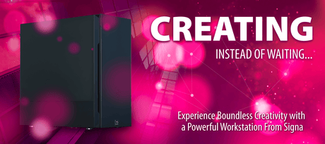 Creating instead of waiting - Signa
