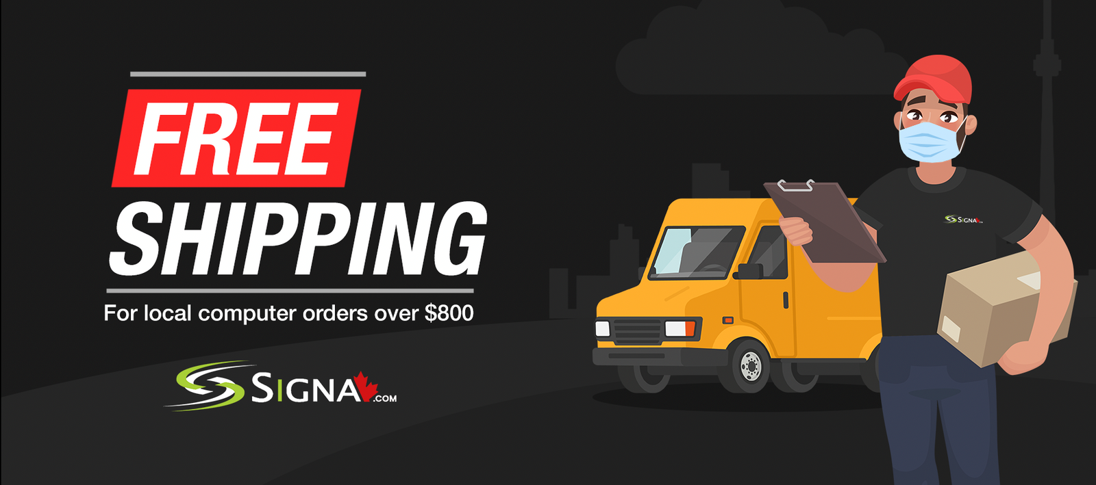 Free & Premium Shipping Options Now Available !