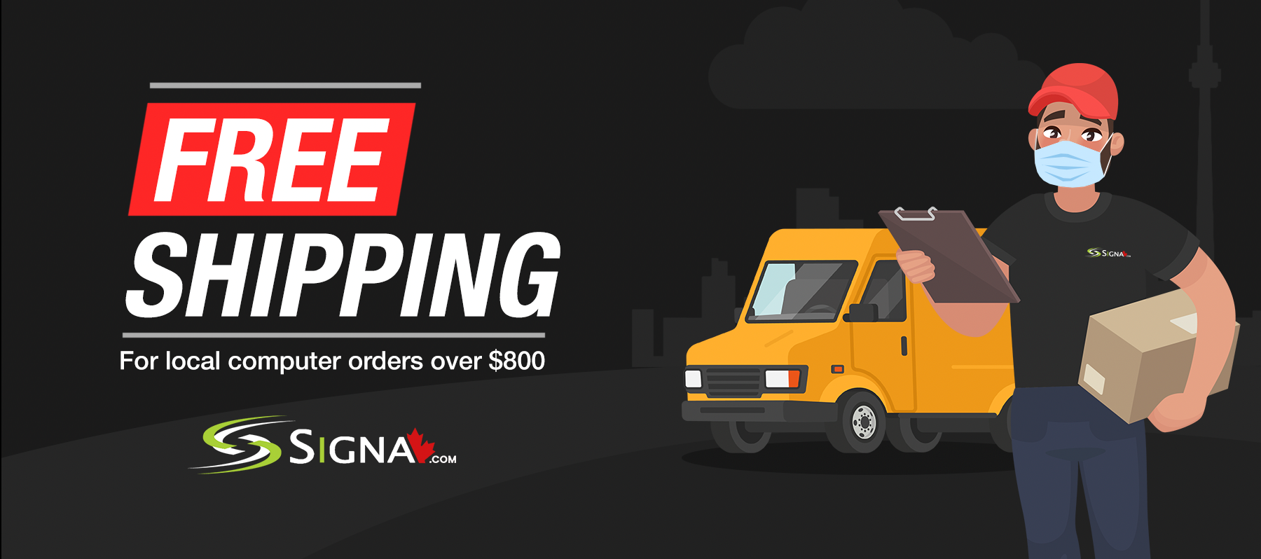 Free & Premium Shipping Options Now Available !