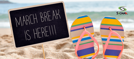 Hey, It's March. Take a Break! - Signa