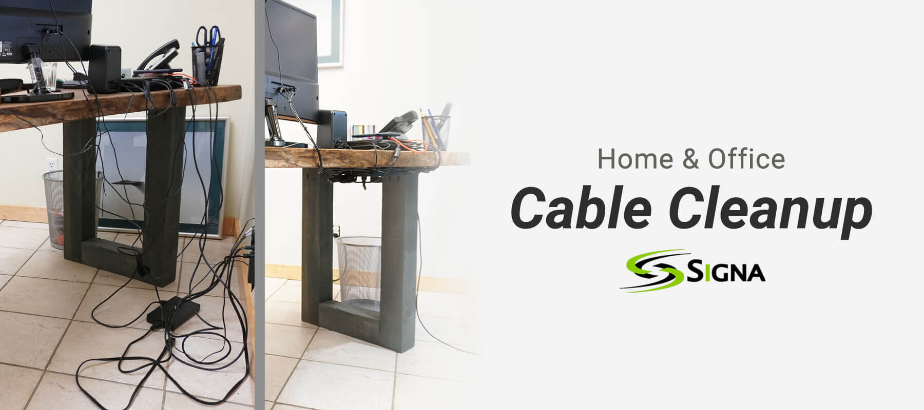 Home & Office Cable Cleanup