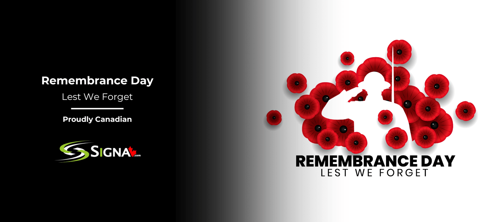 Honouring Remembrance Day: A Moment to Reflect and Remember - Signa