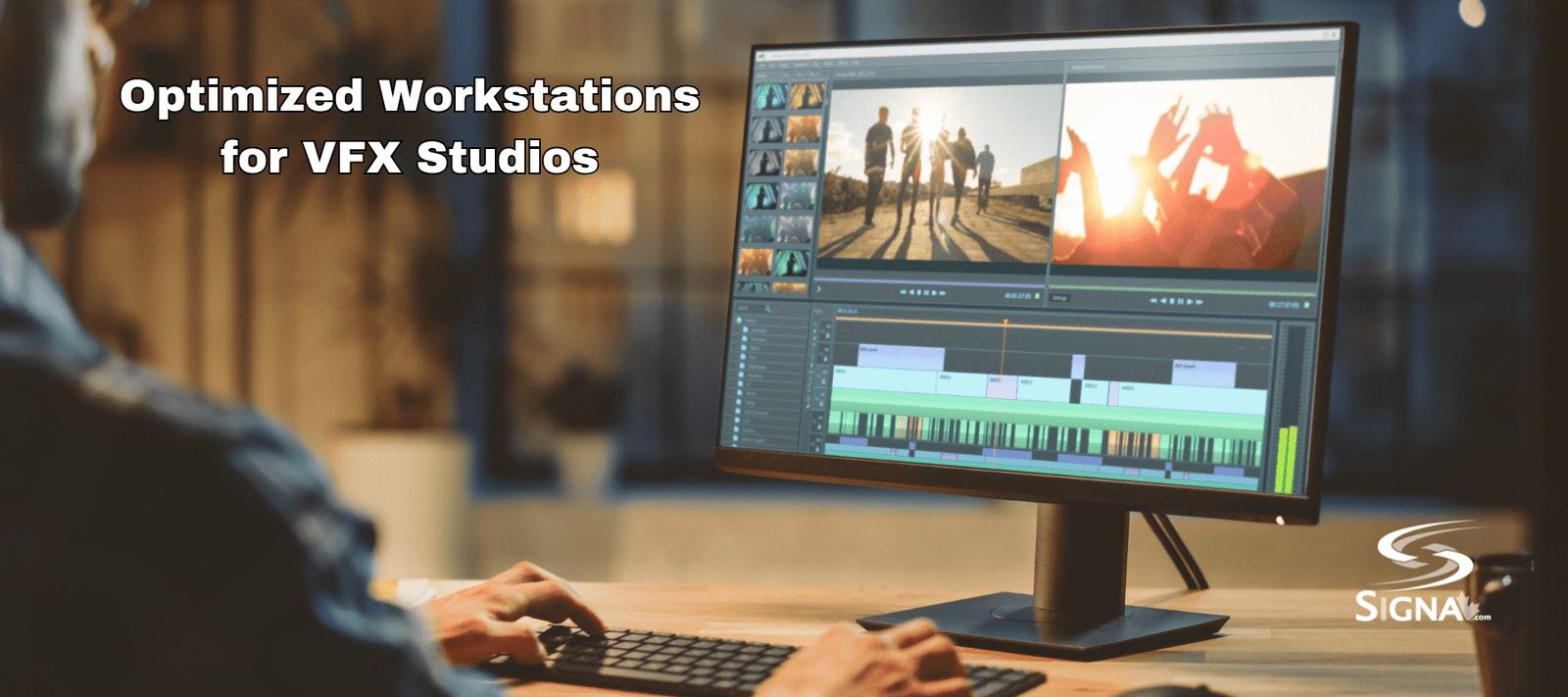 How We Optimize Workstations for VFX Studios - Signa