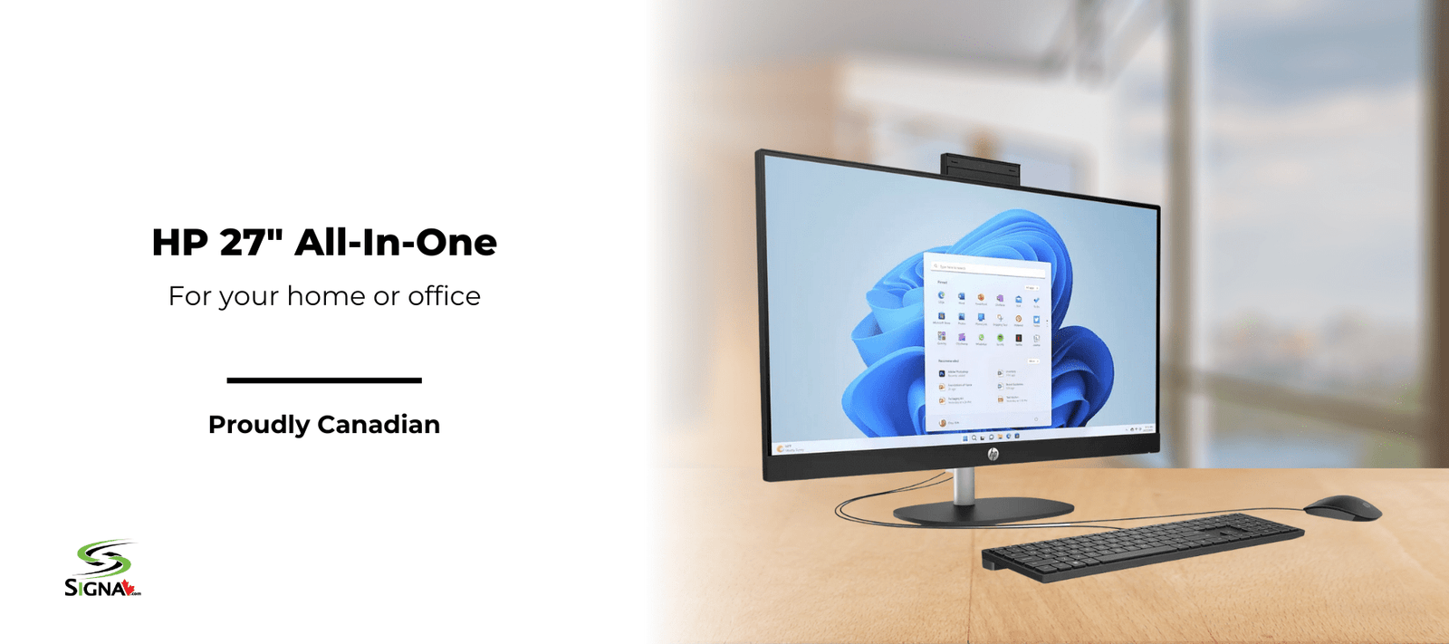 HP 27" All-In-One PC for your Home or Office - Signa