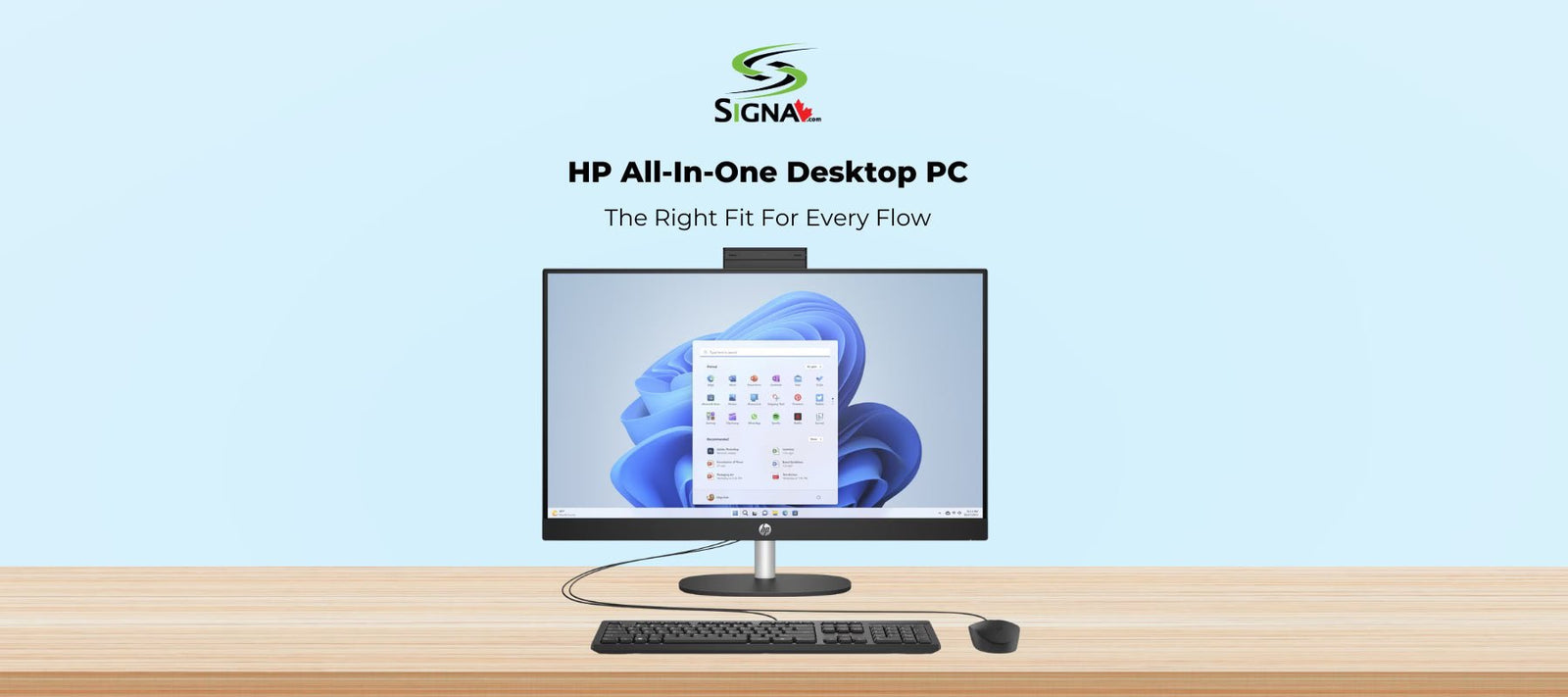 HP 27 inch All-in-One Desktop PC - Signa