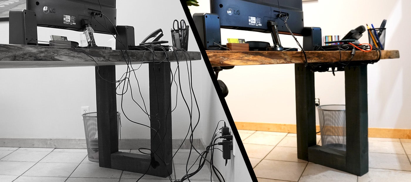 Cord cleanup cable management organization service near you - homes and businesses toronto Ontario Canada