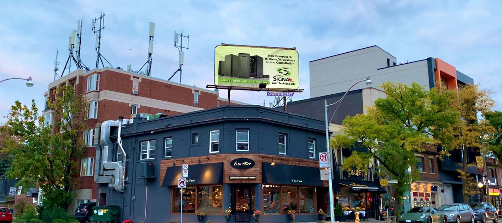 It’s an honour to be in the neighbourhood - Signa