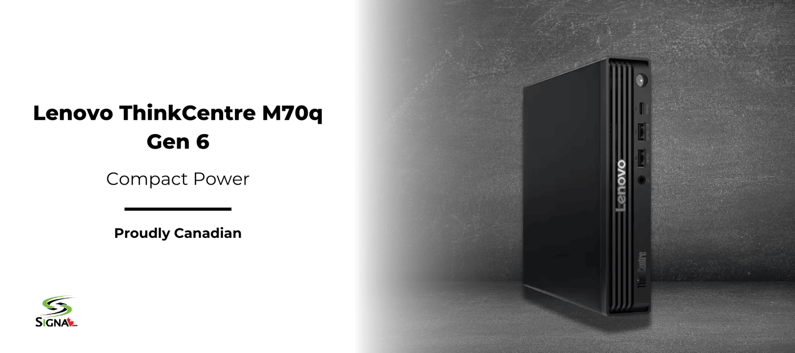 Lenovo ThinkCentre M70q Gen 6 Mini-PC on Signa - Signa
