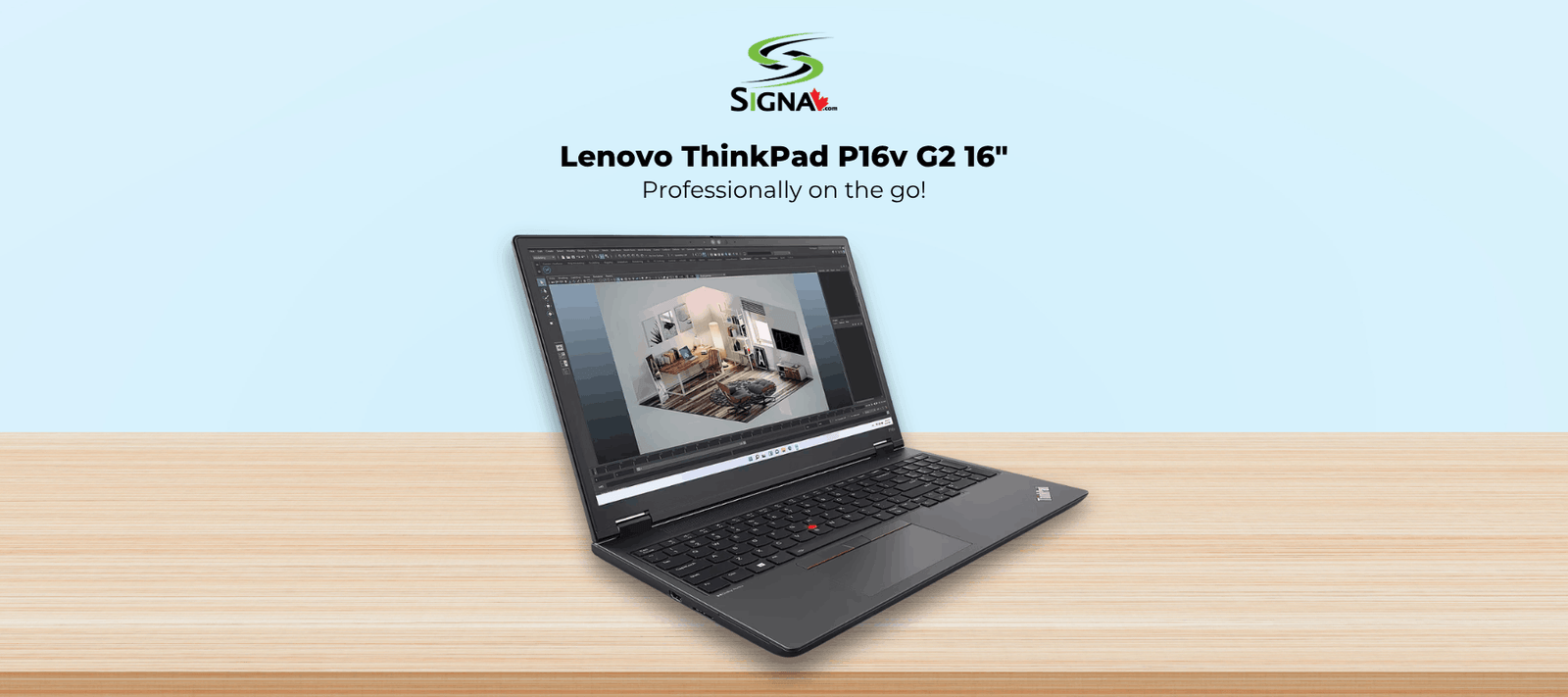 Lenovo ThinkPad P16v G2 16" Mobile Workstation - Signa