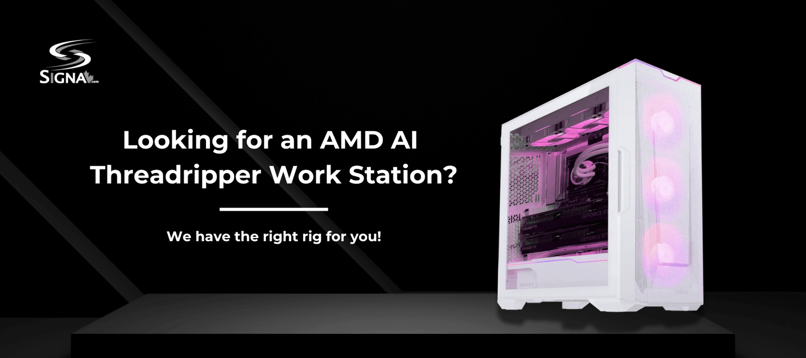 Looking for an AMD AI Threadripper Work Station? - Signa