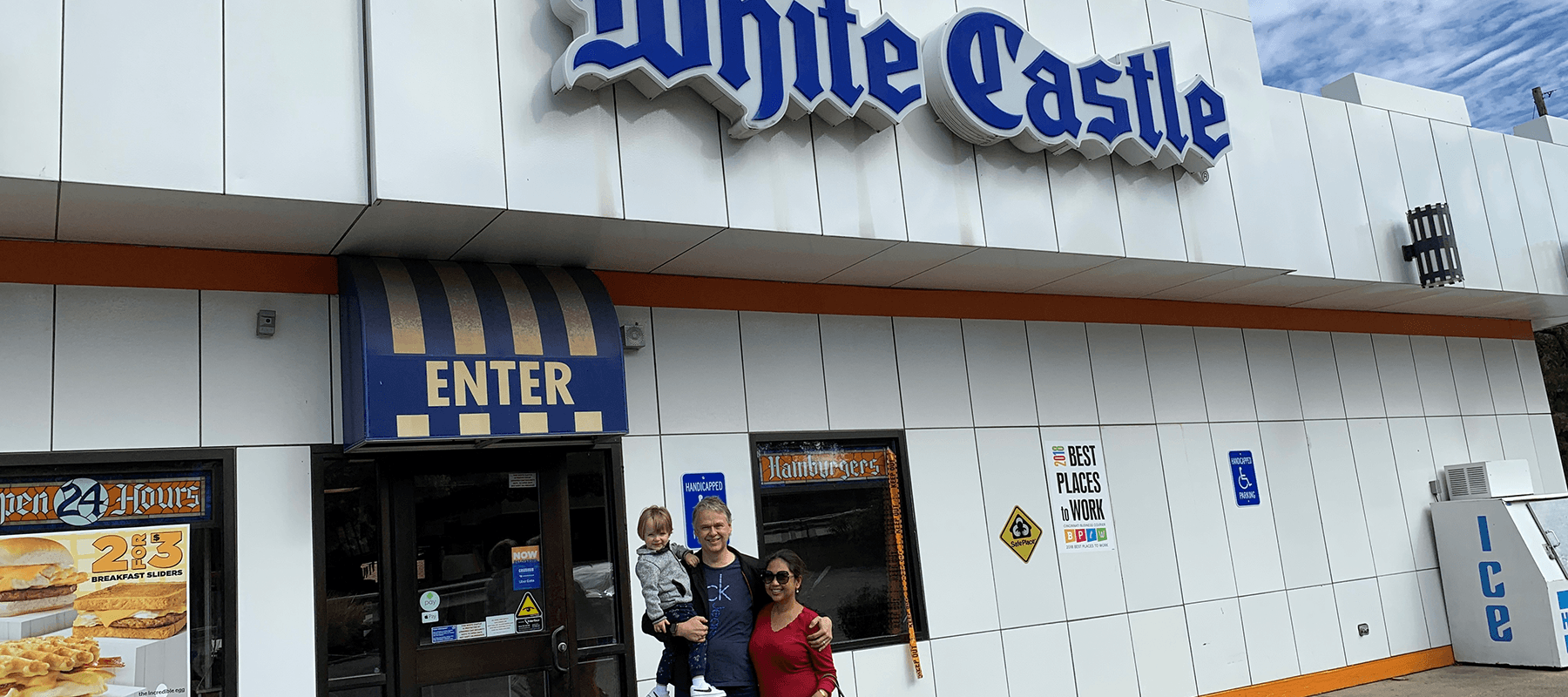 Meeting Harold and Kumar at White Castle - Mini Vacation For Greg & Chen :) - Signa