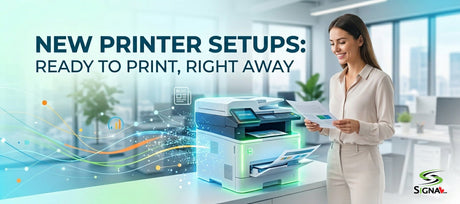 New Printer Setups by Signa: Ready to Print, Right Away - Signa