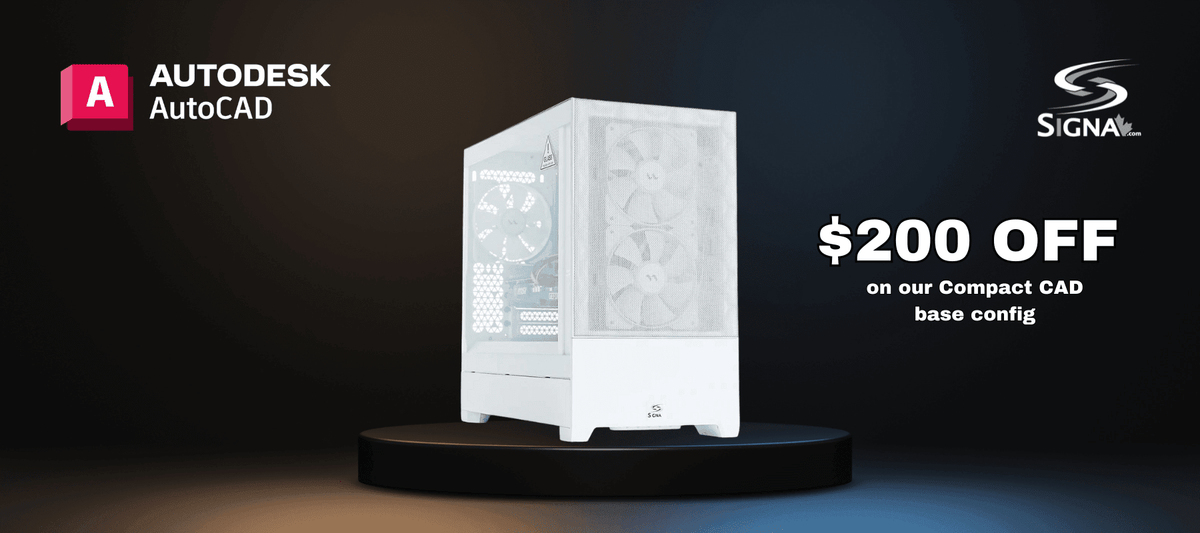 Our Compact CAD just dropped $200 on base config! - Signa