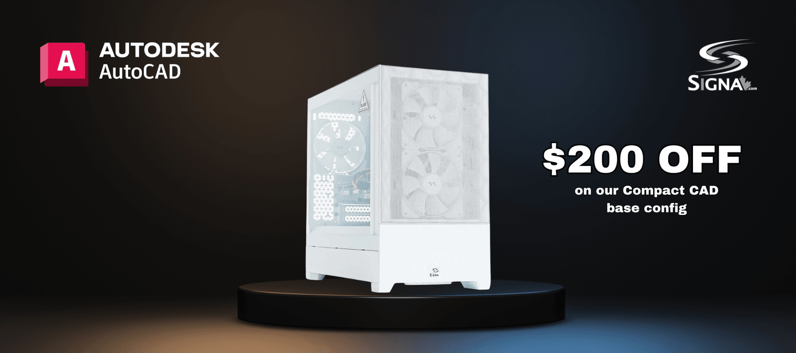 Our Compact CAD just dropped $200 on base config! - Signa