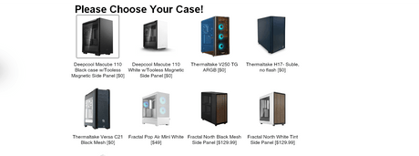 Please choose your case! - Signa