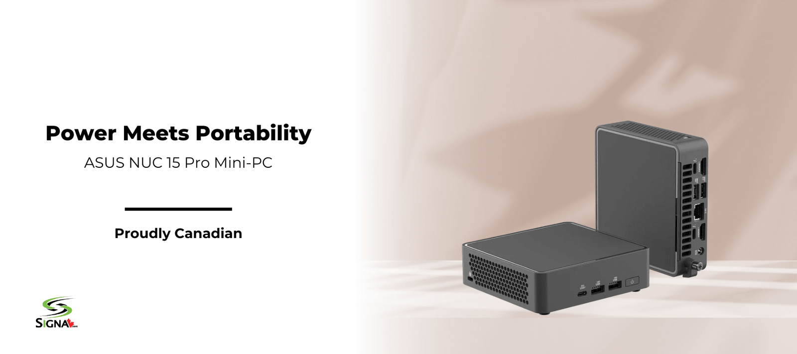 Power Meets Portability — The ASUS NUC Mini PC at Signa - Signa