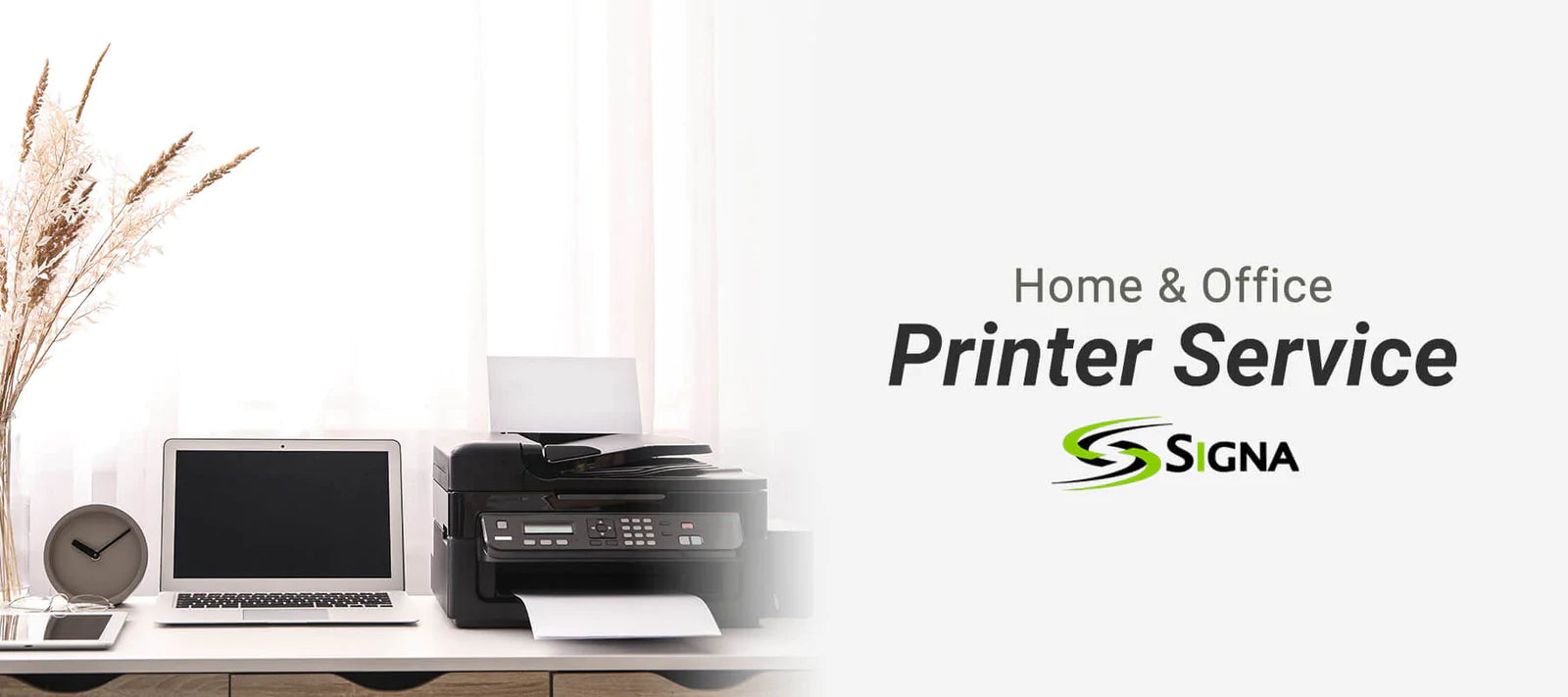 Did you know that Signa does on-site printer setups?