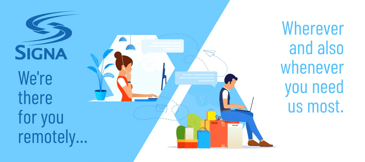 Remote Support from Signa Computers - New computers too! - Signa