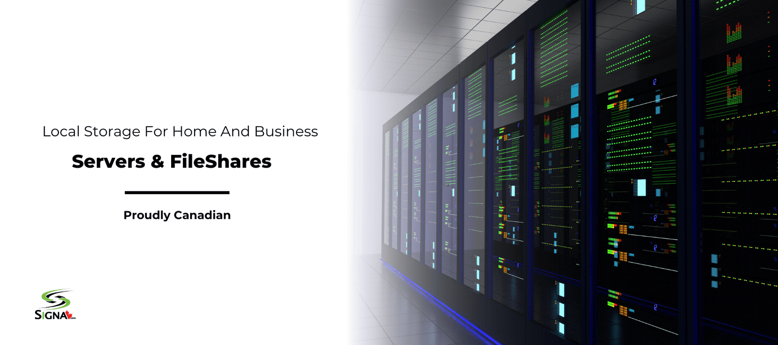 Servers & Fileshares - Local Storage For Home And Business - Signa