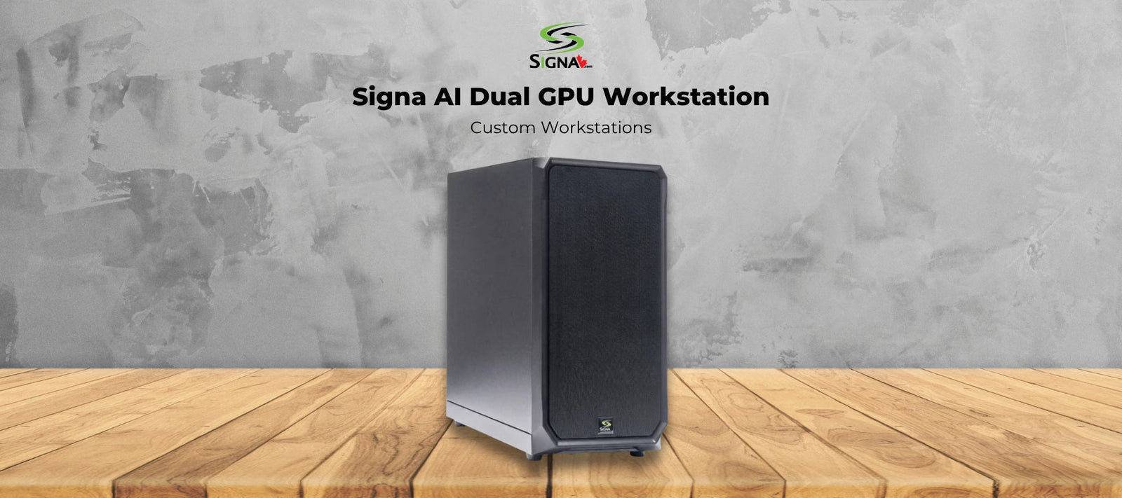 Signa AI Dual GPU Workstation — Built for Design, Rendering & AI - Signa