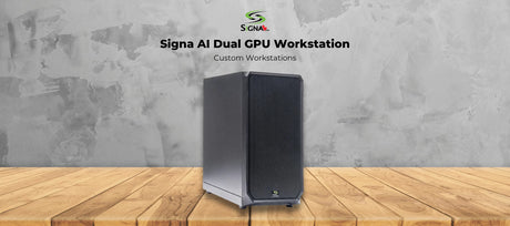 Signa AI Dual GPU Workstation — Built for Design, Rendering & AI - Signa