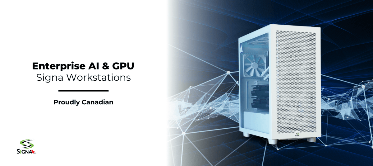Signa Enterprise AI & GPU Computer Workstation - Signa