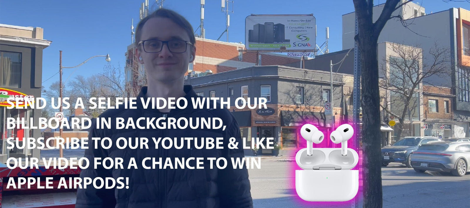 Signa Holiday Contest for Month of December - Win  Apple Airpods - Signa