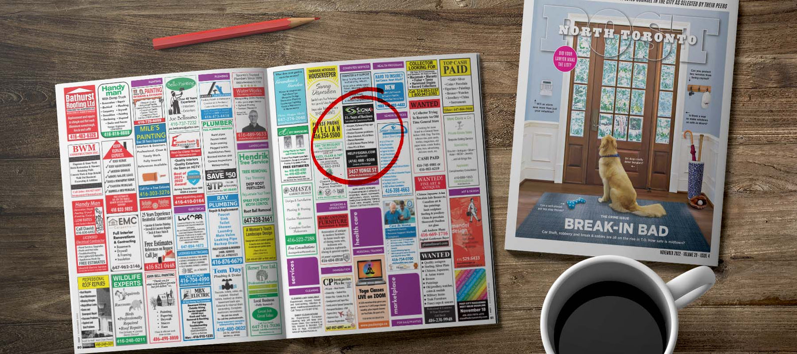 Signa is In The North Toronto Post Magazine - Signa